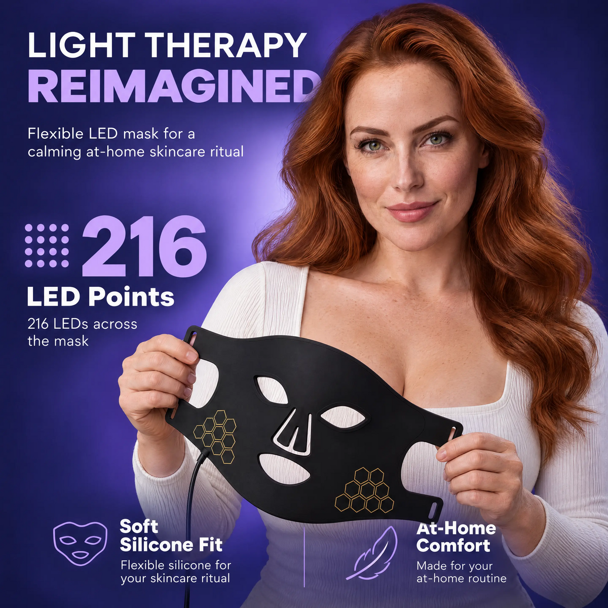 LED Light Therapy Face Mask
