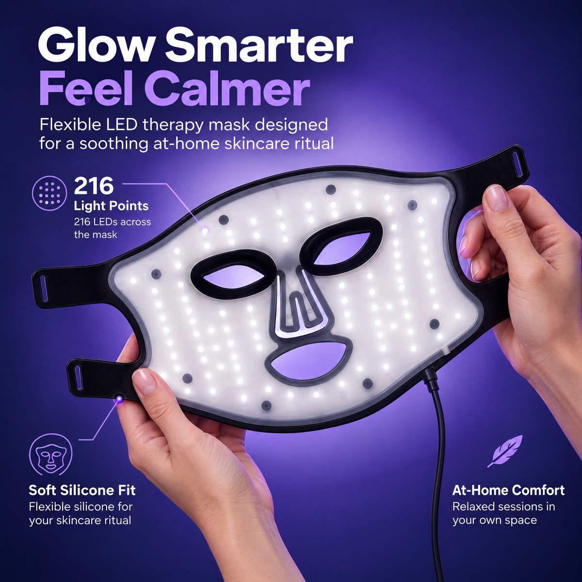 LED Light Therapy Face Mask